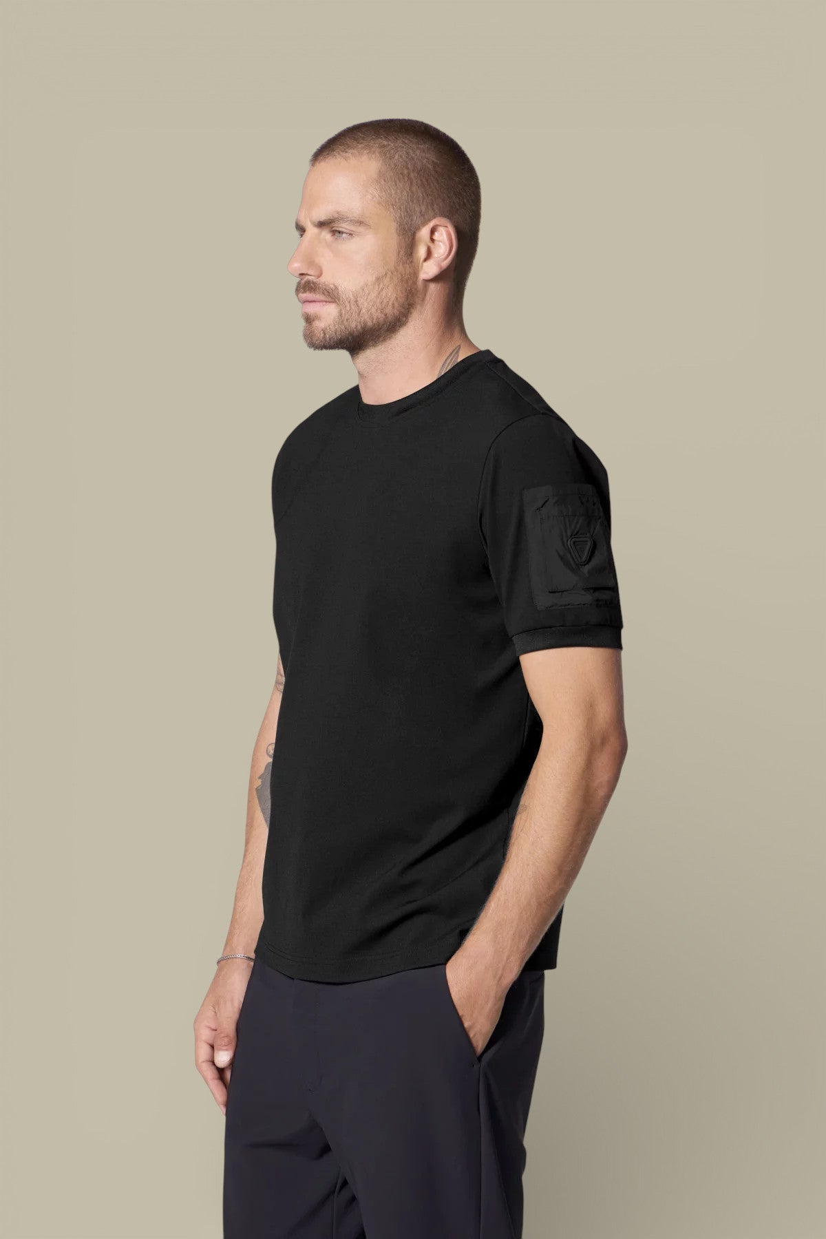 T shirt Gertrude Noir - Timeo - t shirt