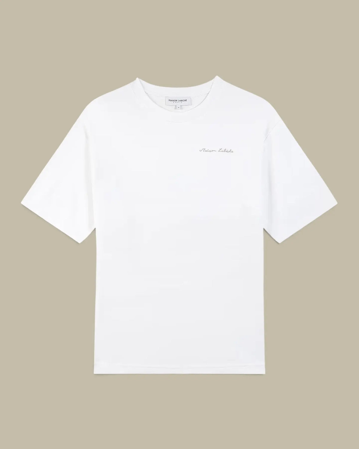 T-shirt Maison Labiche Blanc - Coton Epais Maison Labiche