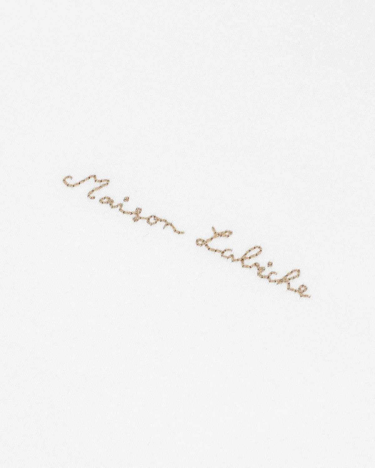T-shirt Maison Labiche Blanc - Coton Epais Maison Labiche