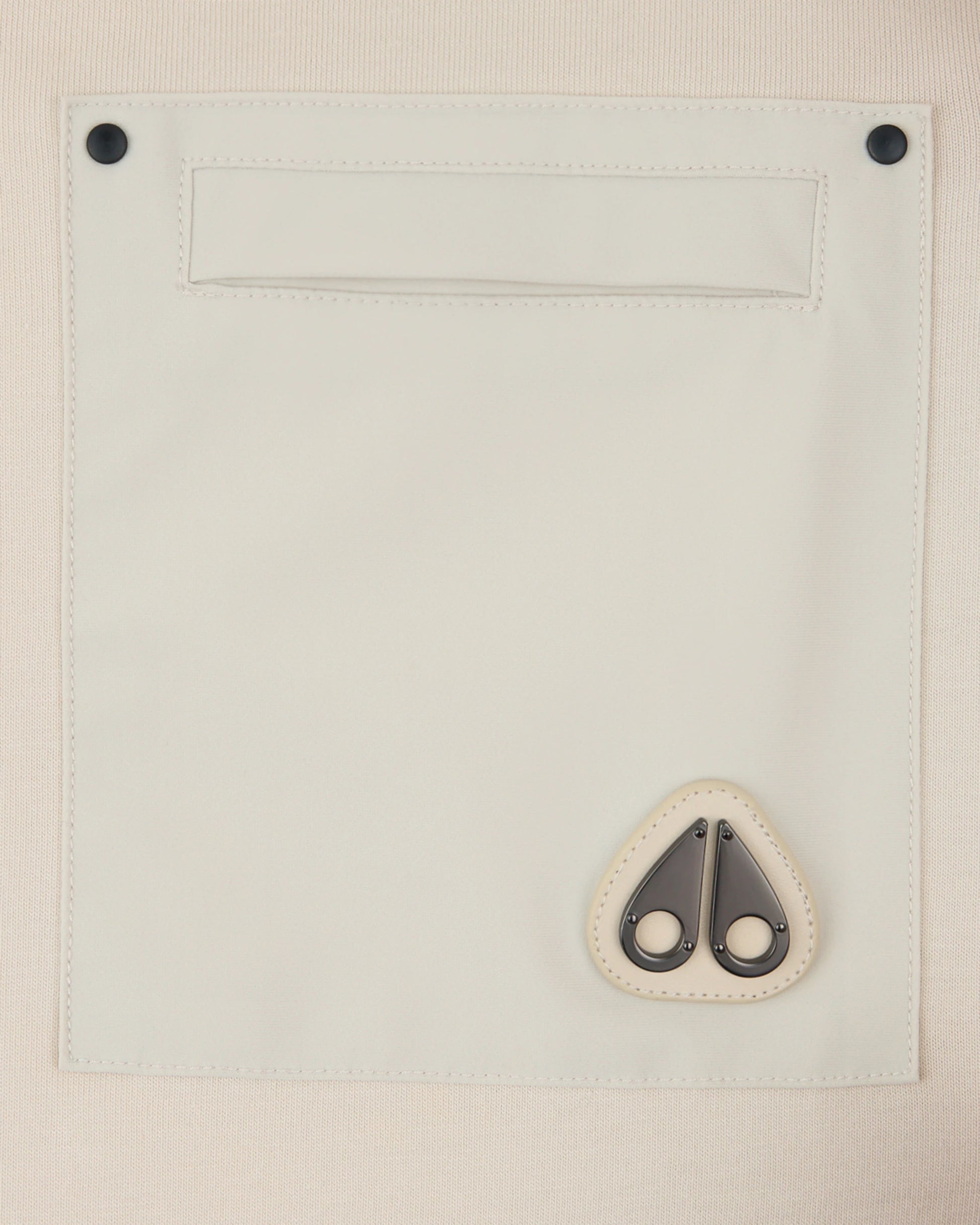T-shirt Moose Knuckles A Poche - Beige Moose Knuckles