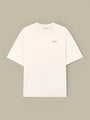 T-Shirt Off - White Beige - Half Arrows - t-shirt