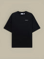 T-Shirt Off - White Black - Half Arrows - t-shirt