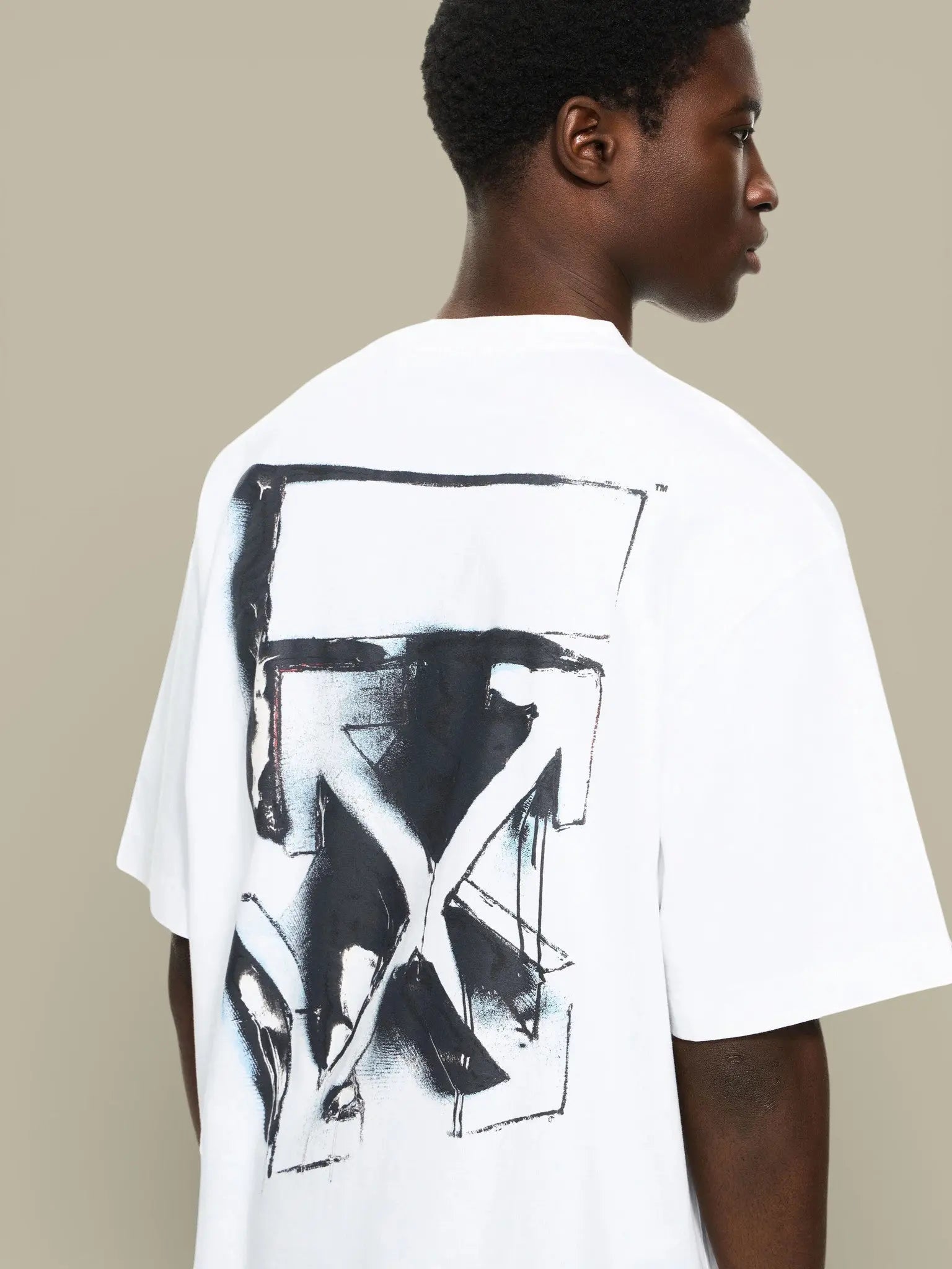 T-Shirt Off - White Blanc - 3D Arrow Spray - t-shirt