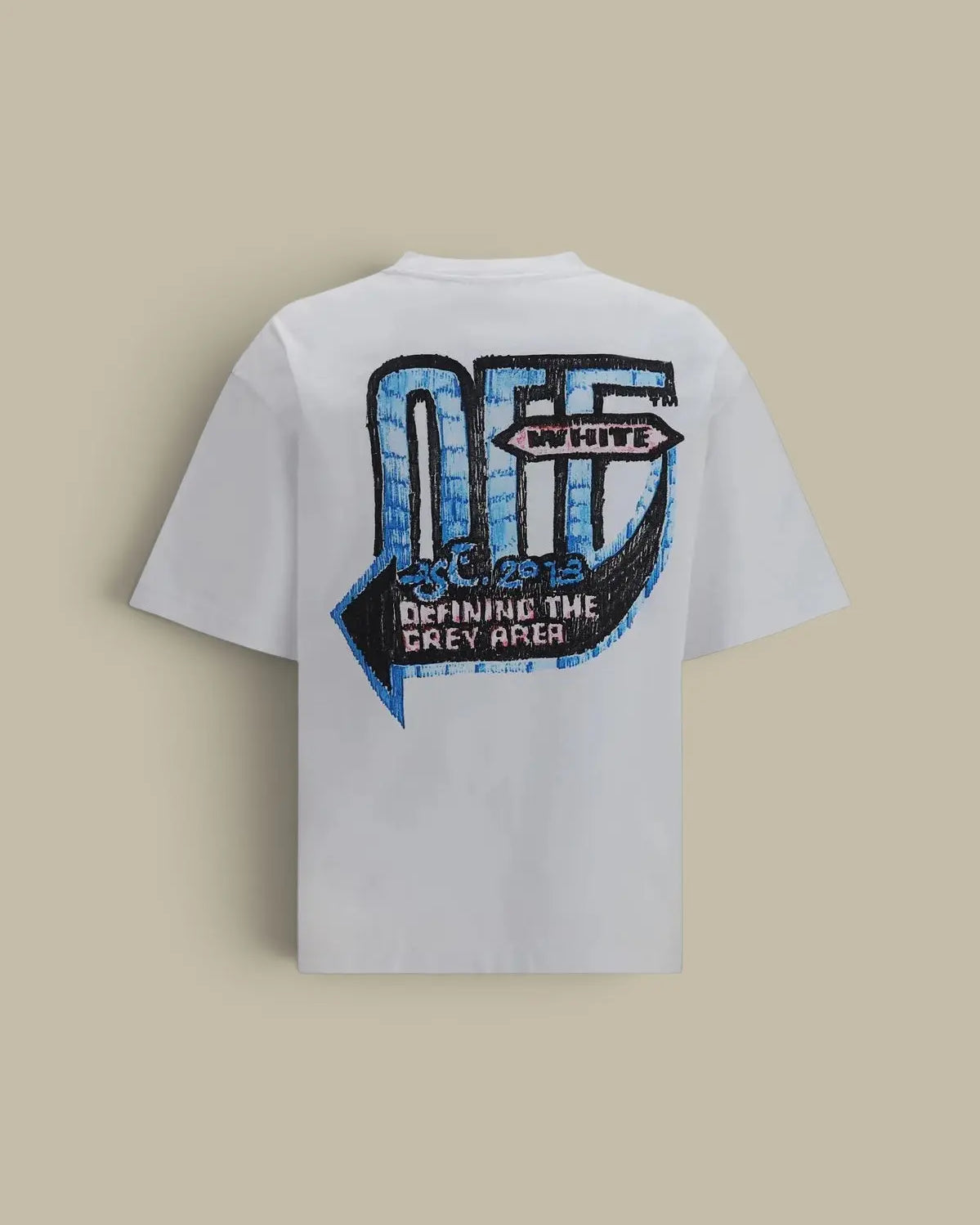 T-shirt Off-White Blanc - Logo Dans le Dos Off-White