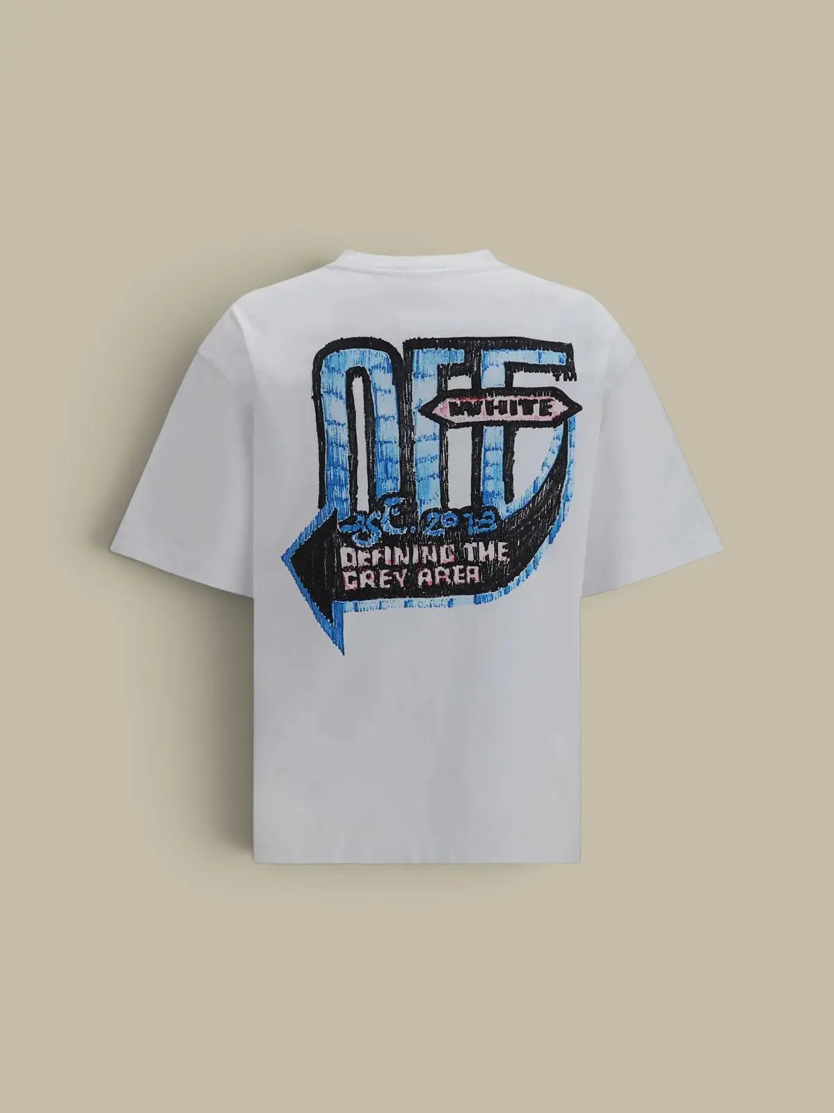 T-shirt Off-White Blanc - Logo Dans le Dos Off-White