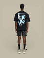 T-Shirt Off - White Noir - 3D Arrow Spray - t-shirt