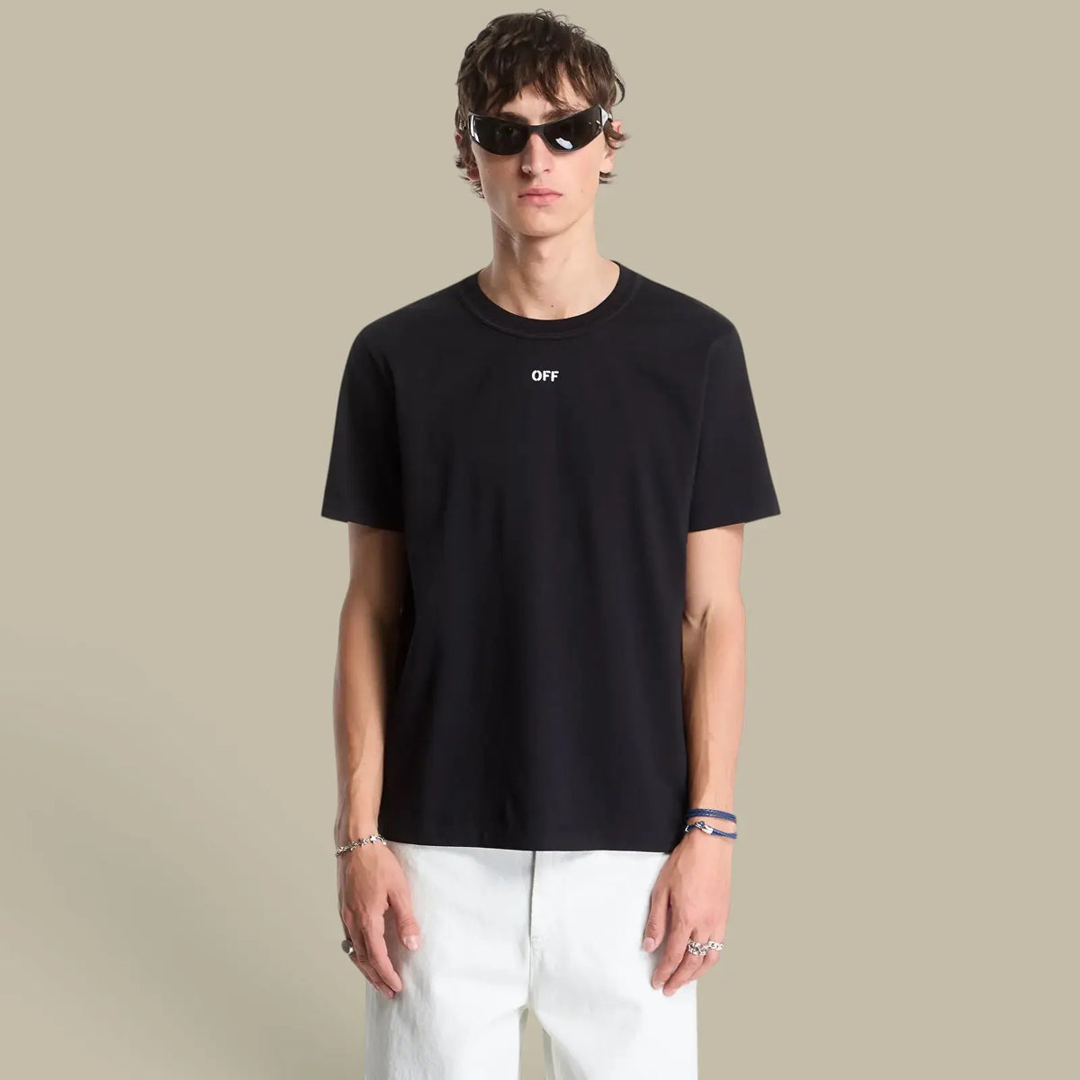 T-shirt Off-White Noir - Indiustrial Off-White