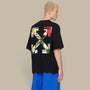 T-shirt Off-White Noir - Indiustrial Arrow Off-White