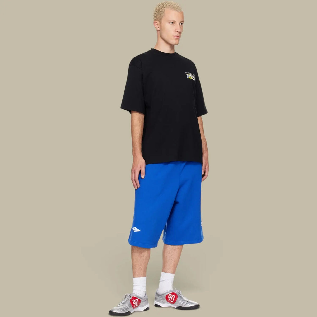 T-shirt Off-White Noir - Indiustrial Arrow Off-White