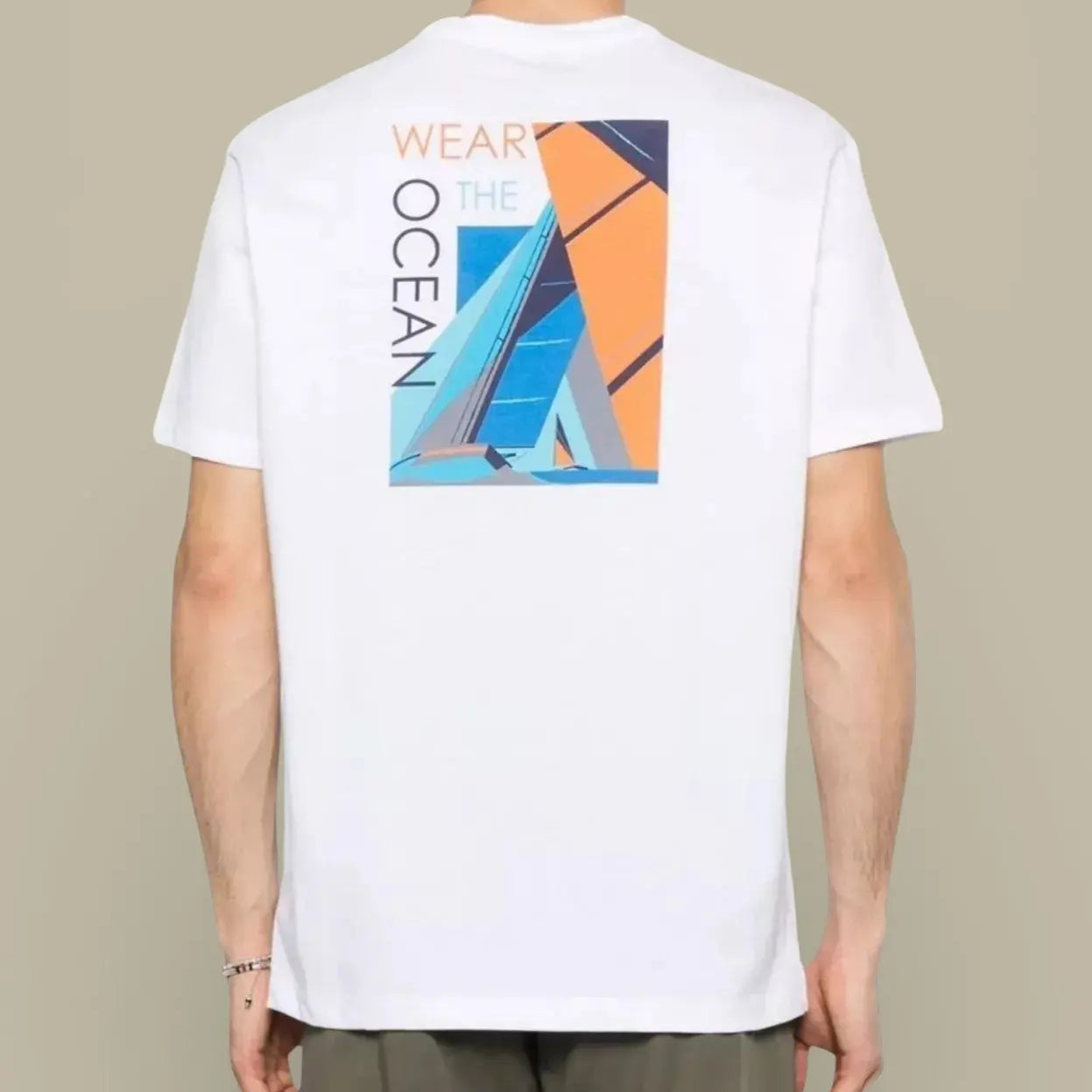 T-Shirt Paul And Shark Blanc - t shirt