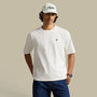 T-Shirt Ralph Lauren Blanc - Coton Epais Ralph Lauren
