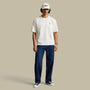 T-Shirt Ralph Lauren Blanc - Coton Epais Ralph Lauren