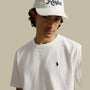 T-Shirt Ralph Lauren Blanc - Coton Epais Ralph Lauren