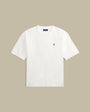 T-Shirt Ralph Lauren Blanc - Coton Epais Ralph Lauren