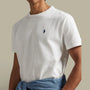 T-Shirt Ralph Lauren Blanc - Coton épais - t shirt