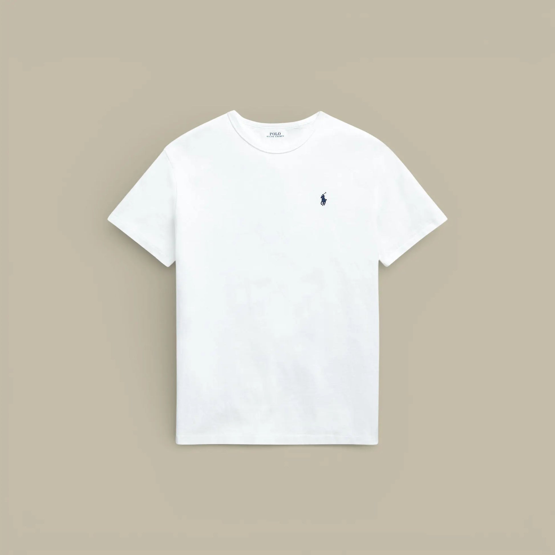 T-Shirt Ralph Lauren Blanc - Coton épais - t shirt