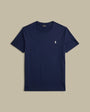 T-Shirt Ralph Lauren Blanc - Coton Epais Ralph Lauren
