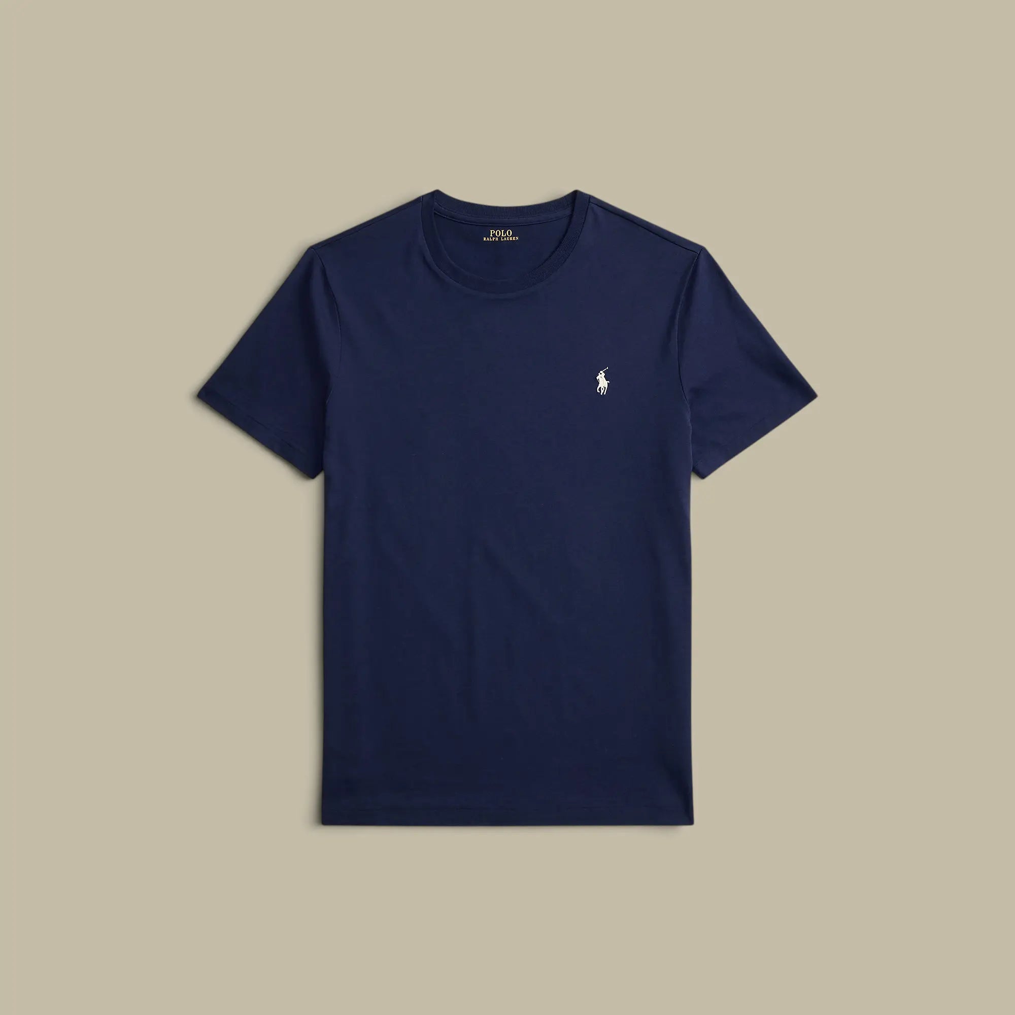 T-Shirt Ralph Lauren Blanc - Coton Epais Ralph Lauren