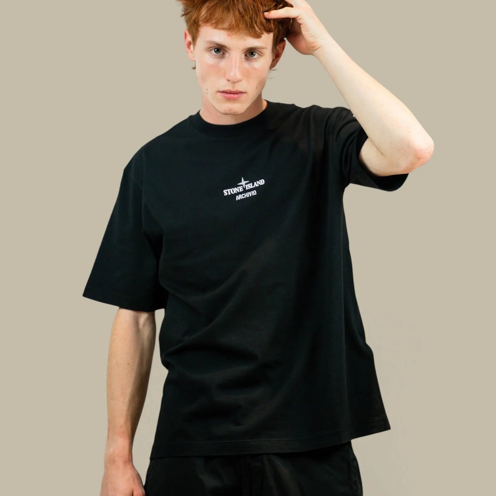 T-shirt Stone Island Black – Piece Archive dos Stone Island