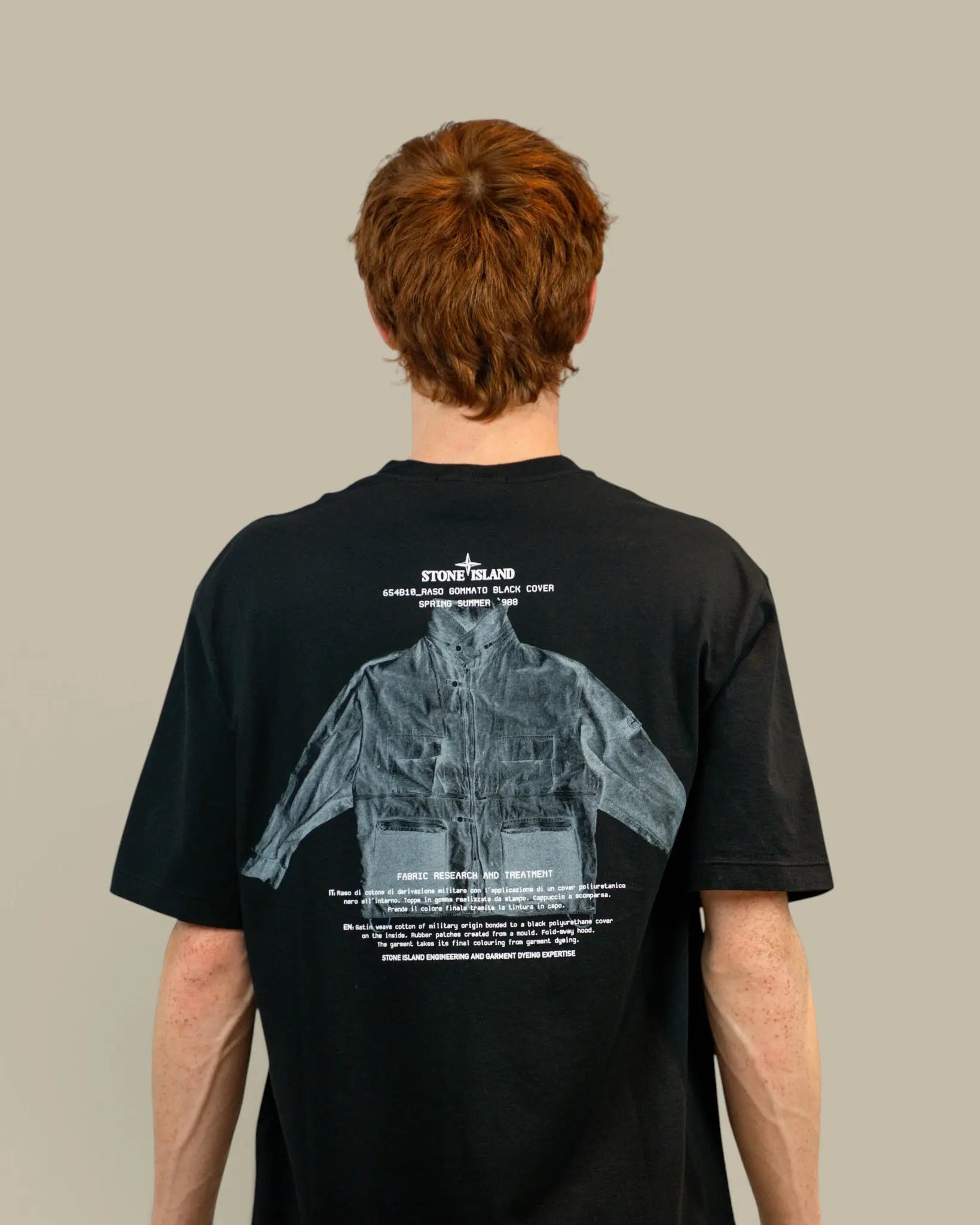 T-shirt Stone Island Black – Piece Archive dos Stone Island