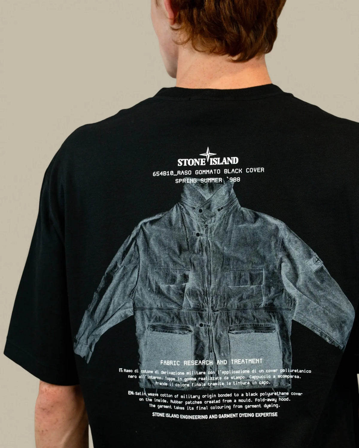 T-shirt Stone Island Black – Piece Archive dos Stone Island