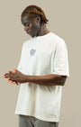 T-shirt Stone Island Blanc – Logo au Dos Stone Island