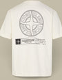 T shirt Stone Island Blanc Cassé - Coton Organic - t shirt
