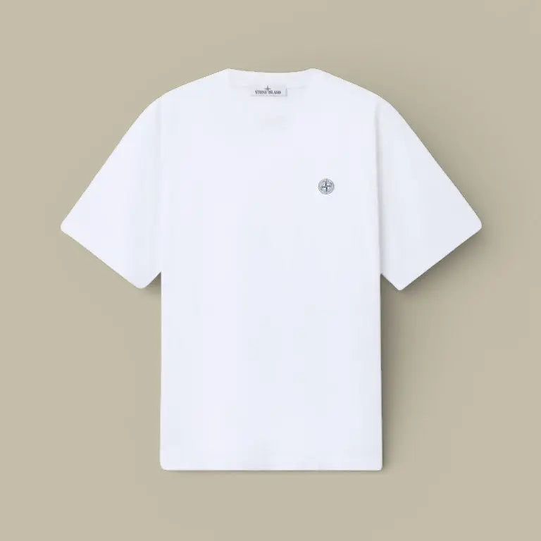 T-shirt Stone Island Blanc - Coton Épais - t shirt