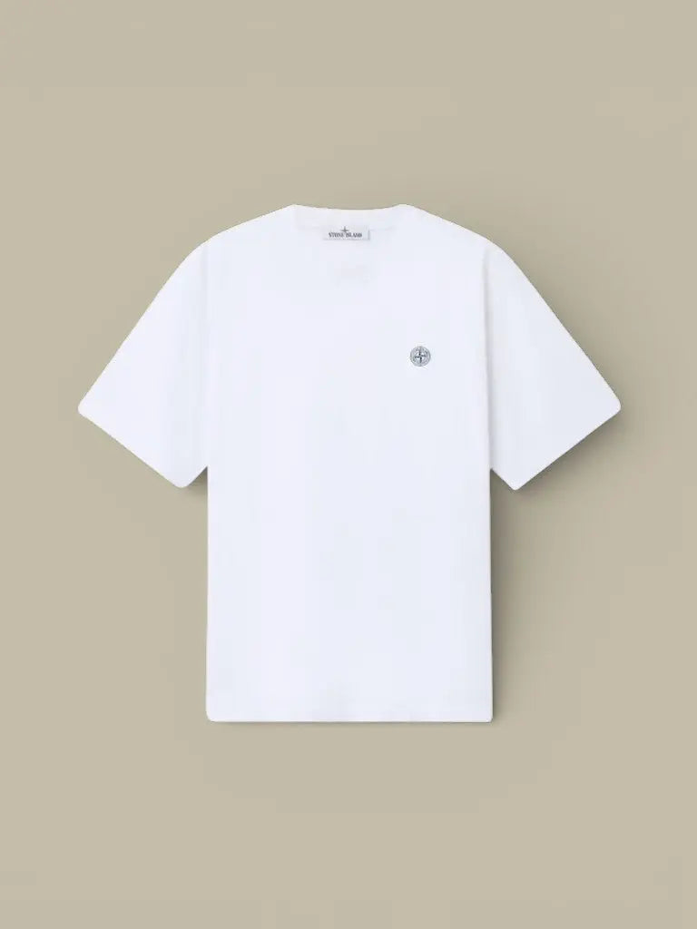 T-shirt Stone Island Blanc - Coton Épais - t shirt