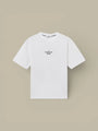 T-shirt Stone Island Blanc Coton Épais - Logo dans le dos - t shirt