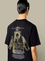 T-shirt Stone Island Noir Coton Épais - Logo dans le dos - t shirt