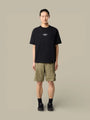 T-shirt Stone Island Noir Coton Épais - Logo dans le dos - t shirt