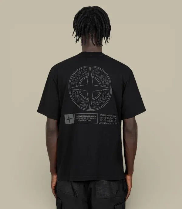 T-shirt Stone Island Noir - Coton Organic - t shirt