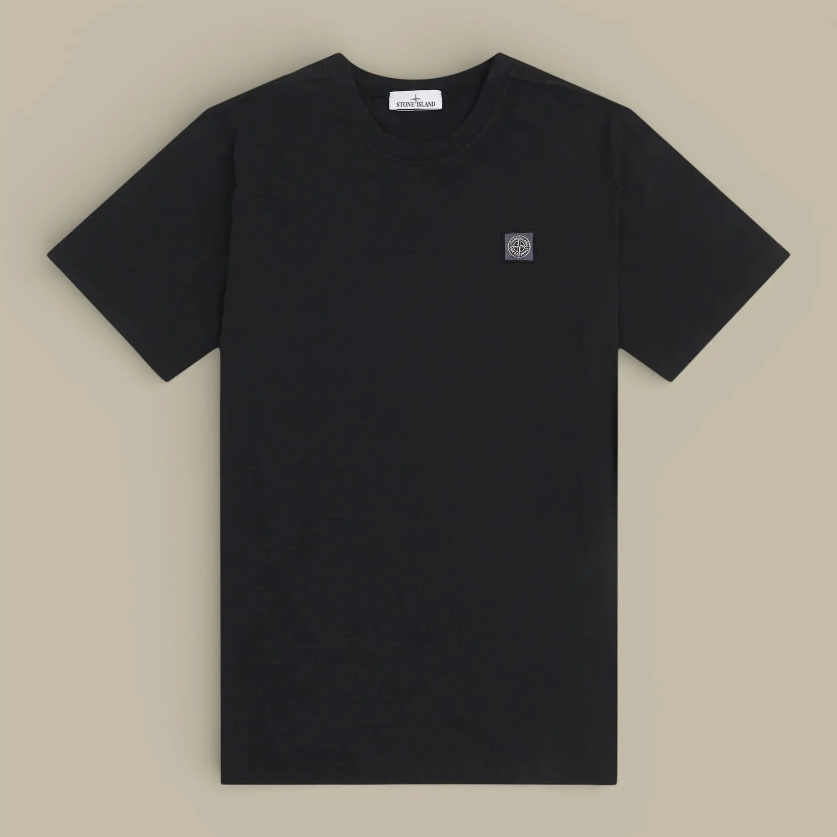 T shirt Stone Island Noir - Coton Organic - t shirt