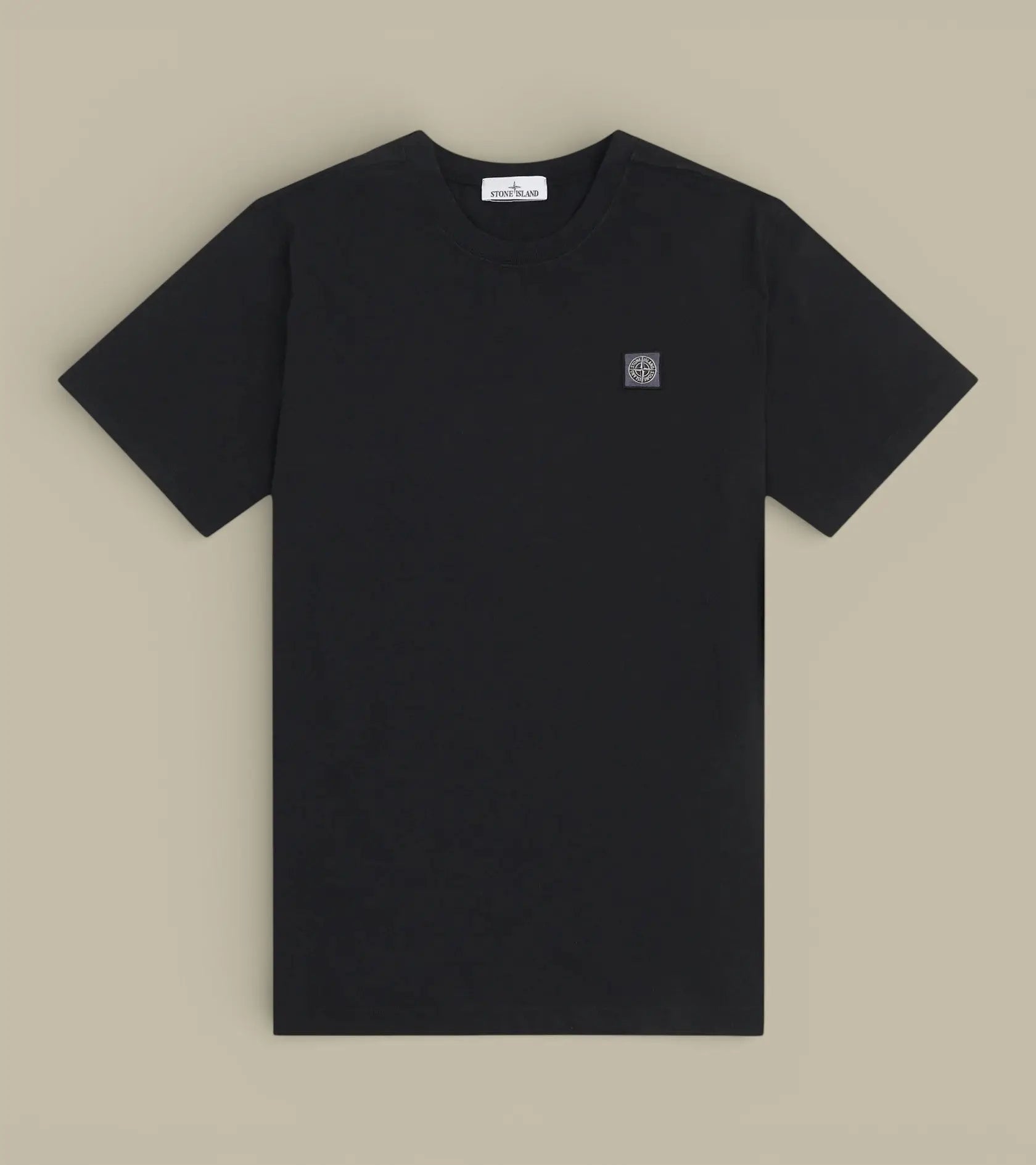 T shirt Stone Island Noir - Coton Organic - t shirt