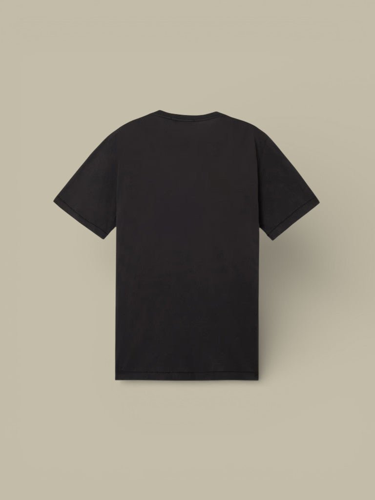 T shirt Stone Island Noir - écusson Compass - t shirt