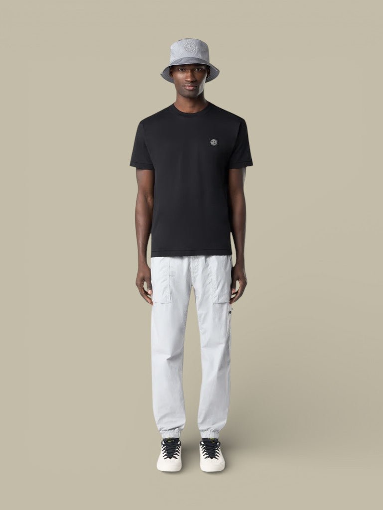 T shirt Stone Island Noir - écusson Compass - t shirt