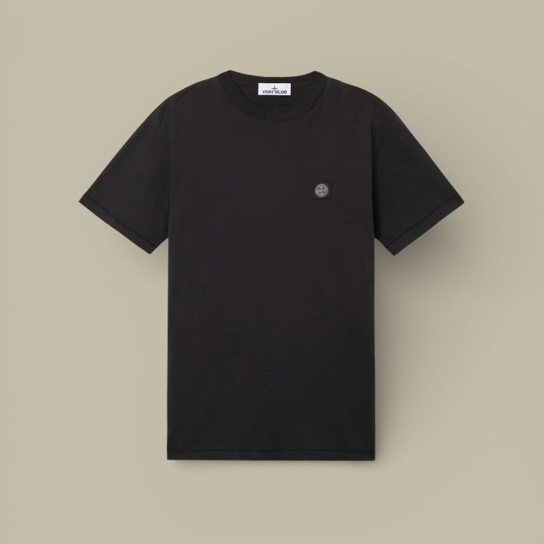 T shirt Stone Island Noir - écusson Compass - t shirt
