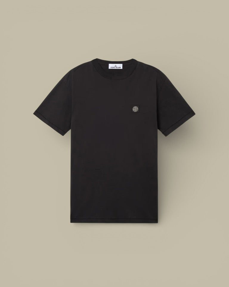 T shirt Stone Island Noir - écusson Compass - t shirt