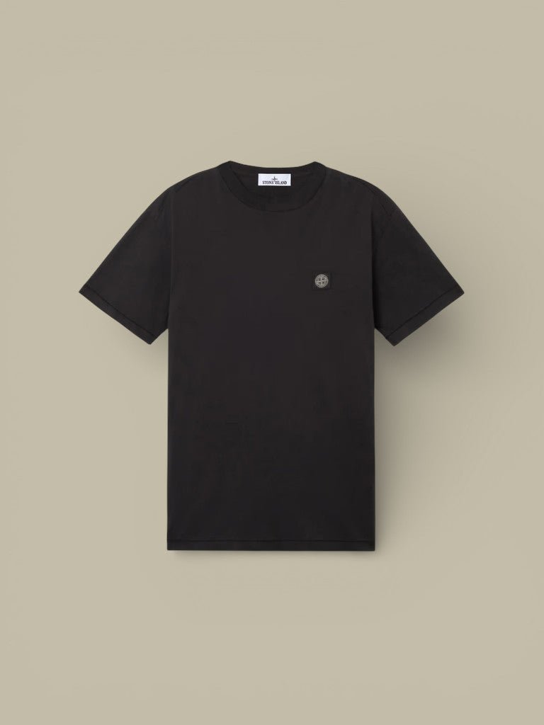 T shirt Stone Island Noir - écusson Compass - t shirt