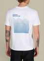 T-shirt Blanc Et Bleu Moose Knuckles Moose Knuckles
