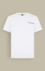 T-shirt Blanc Et Bleu Moose Knuckles Moose Knuckles