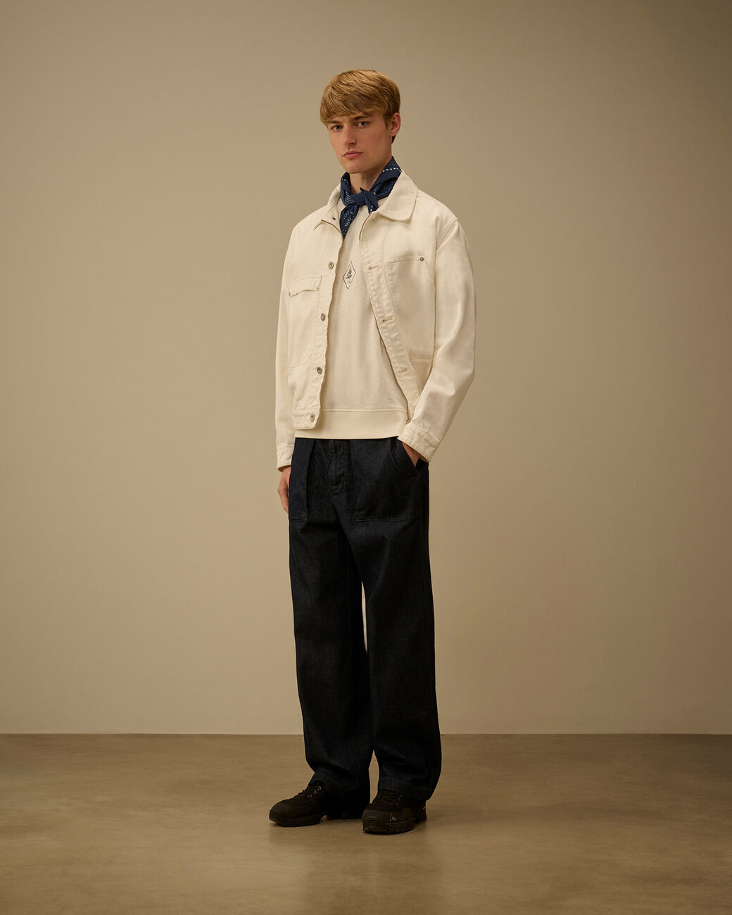 T-shirt C.P. Company Blanc - Coton épais C.P. Company