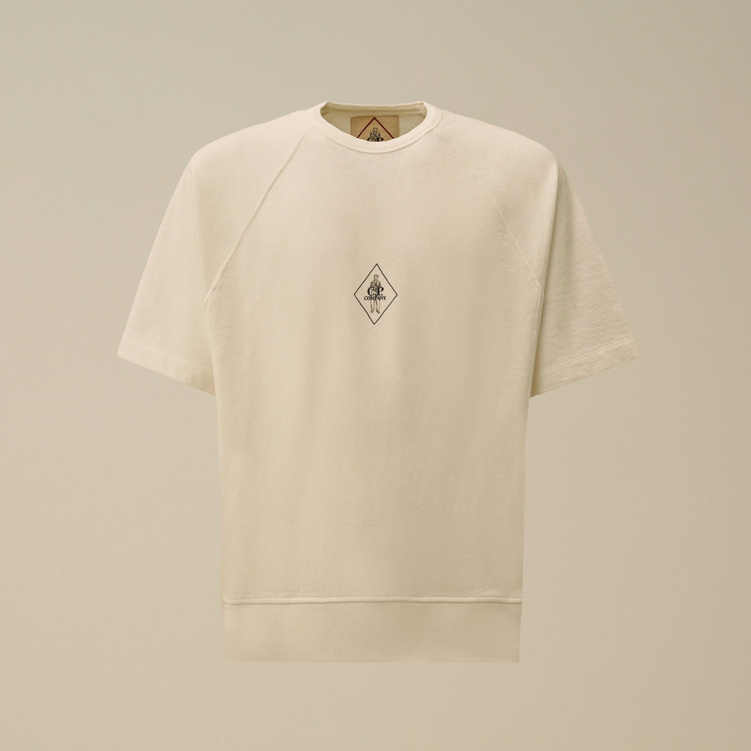 T-shirt C.P. Company Blanc - Coton épais C.P. Company