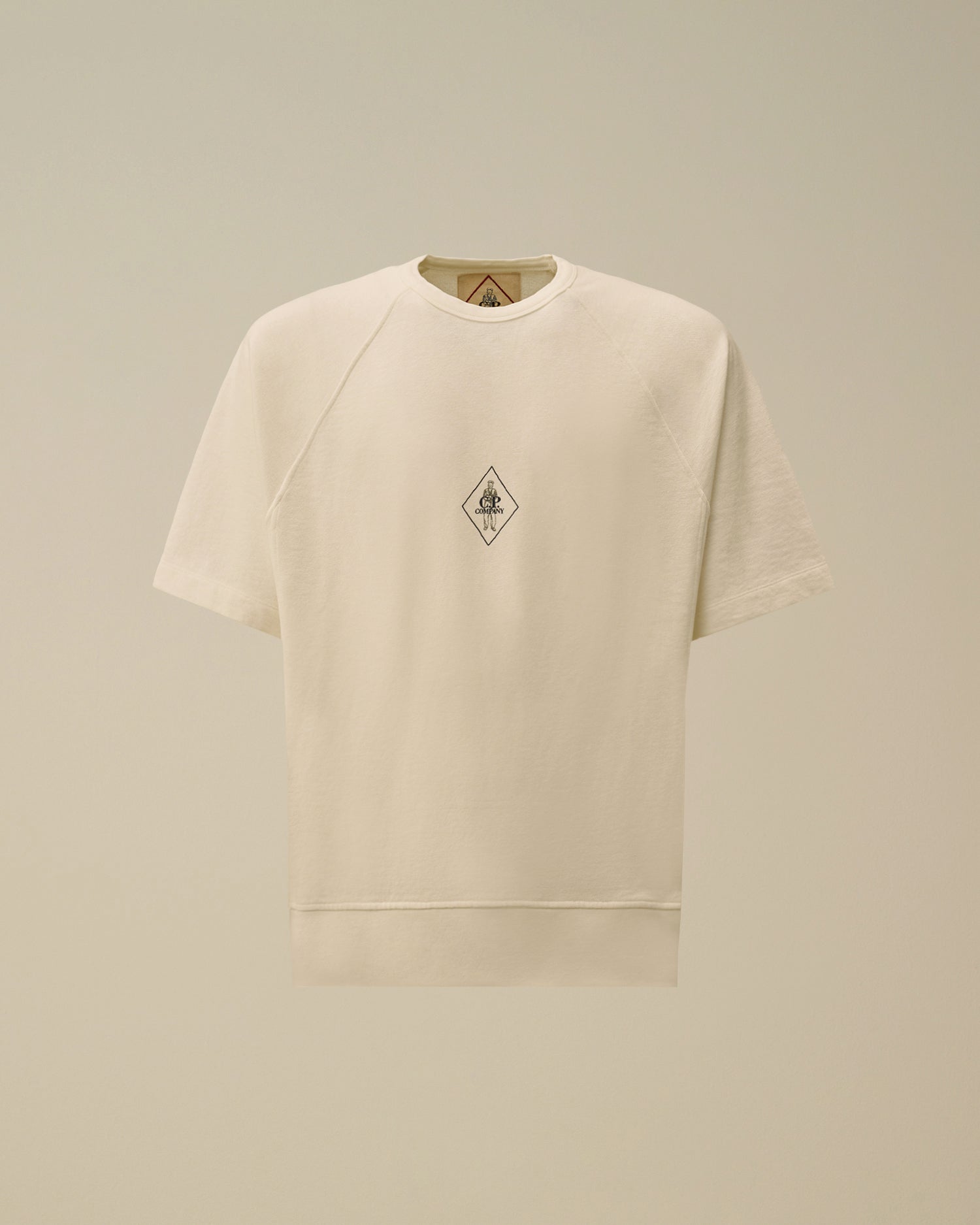T-shirt C.P. Company Blanc - Coton épais C.P. Company