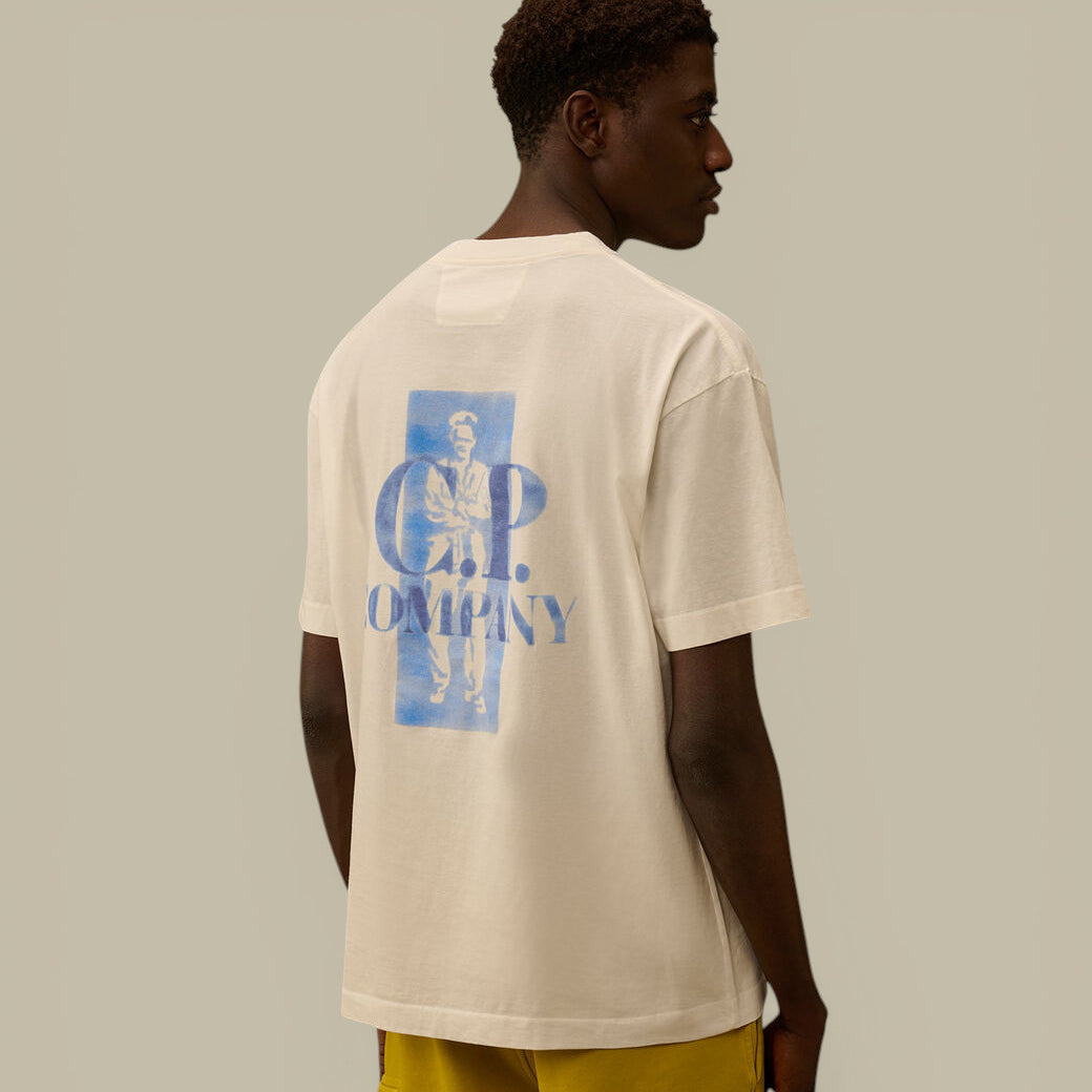 T-shirt C.P. Company Blanc C.P. Company
