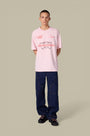 T-Shirt Gertrude Rose - Baseball Baris Gertrude