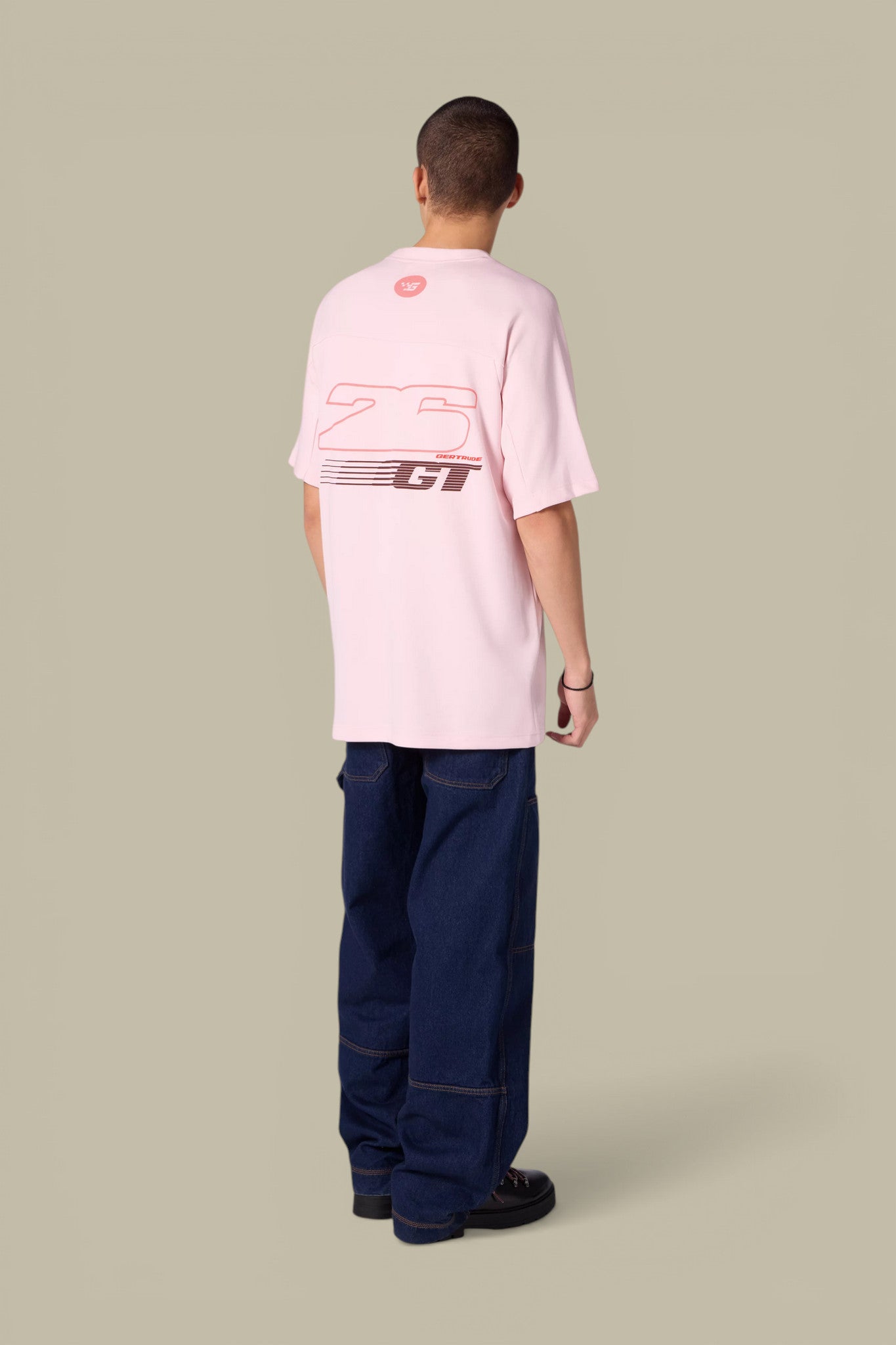 T-Shirt Gertrude Rose - Baseball Baris Gertrude