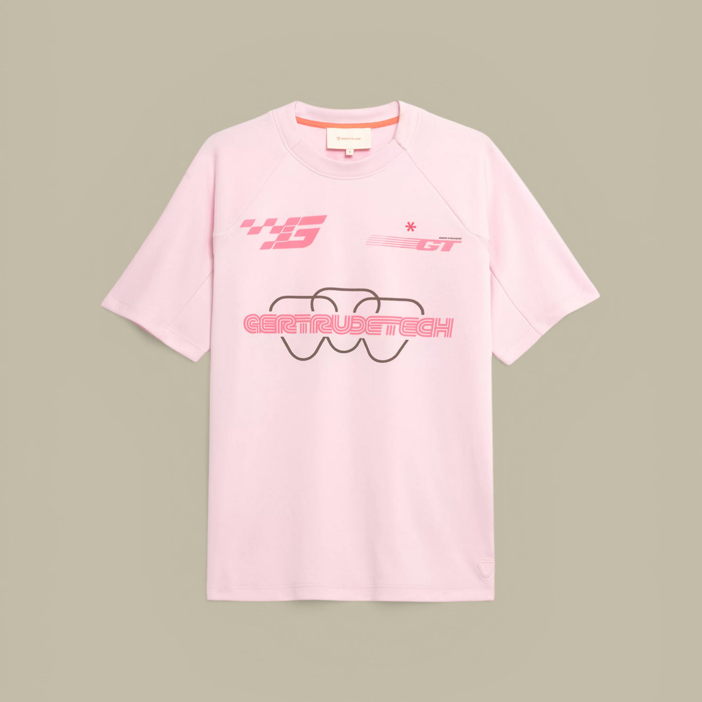 T-Shirt Gertrude Rose - Baseball Baris Gertrude