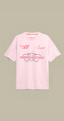 T-Shirt Gertrude Rose - Baseball Baris Gertrude